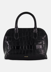 Delphine Croc-Embossed Leather Mini Bag in Matching Sets - BLACK | VINCE Women