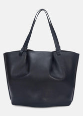 Ava Leather Tote in Handbags - BLACK | VINCE Women