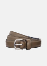 Women’s 20mm Stitched Leather Belt in Belts - HAZEL VINE | VINCE Women