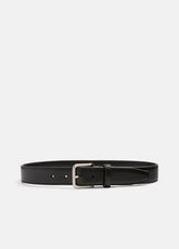 Women’s Classic Leather Belt in Accessories - BLACK | VINCE Women