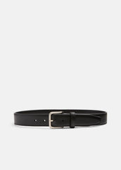 Women’s Classic Leather Belt in Accessories - BLACK | VINCE Women