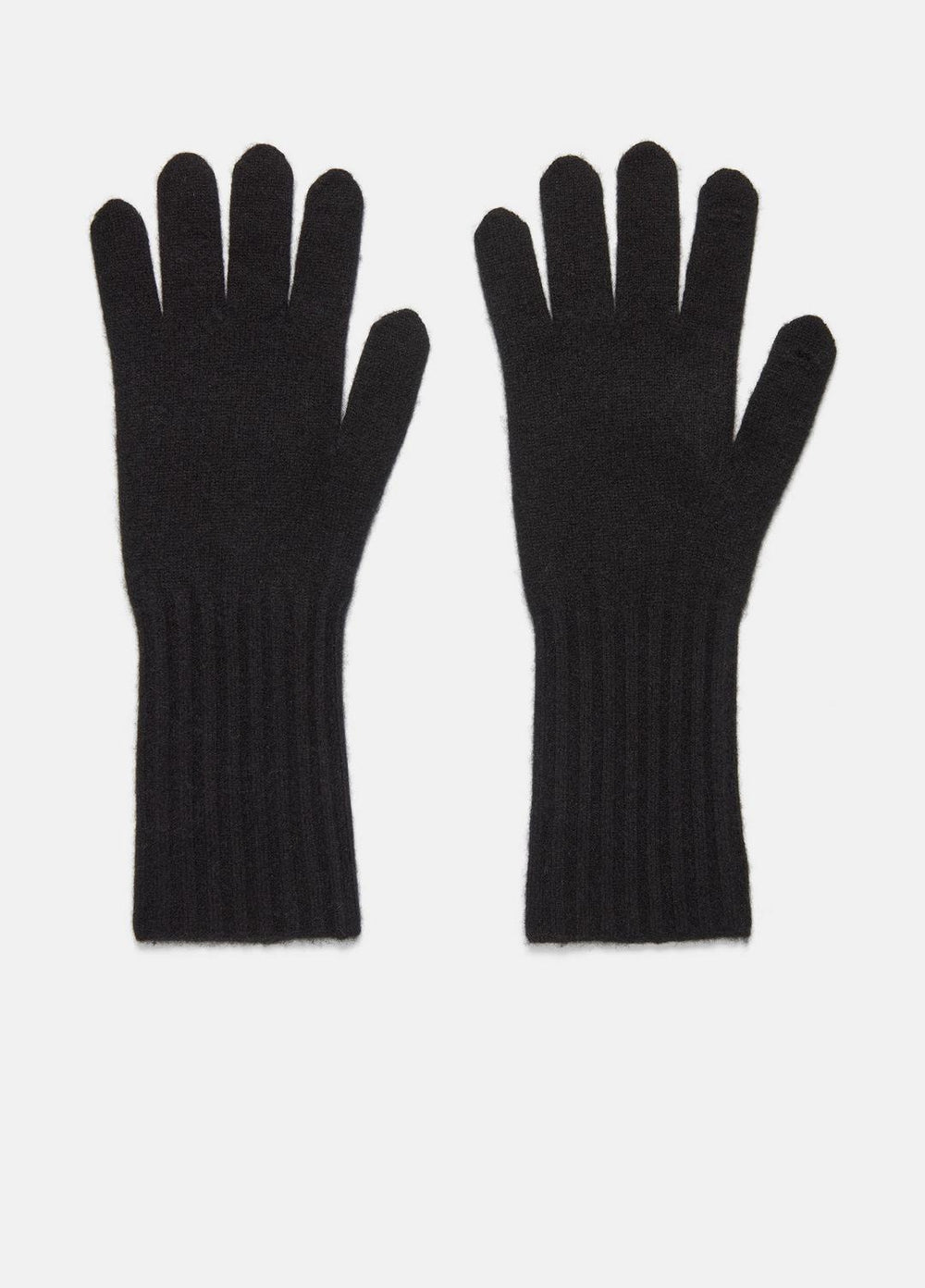 Plush Cashmere Gloves in Gloves - BLACK | VINCE Women