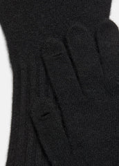 Plush Cashmere Gloves in Gloves - BLACK | VINCE Women