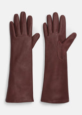 Cashmere-Lined Medium Leather Glove in Gloves - FIG | VINCE Women