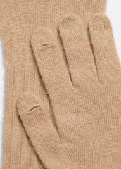 Plush Cashmere Gloves in Gloves - CAMEL | VINCE Women