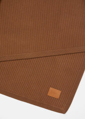 Wool and Cashmere Cardigan-Stitch Throw in Pillows & Blankets - MINK | VINCE Women