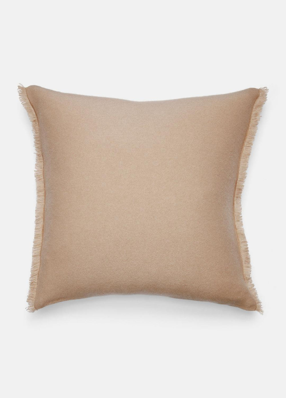 Cashmere Reverse Jersey Pillow in Pillows & Blankets - CAMEL | VINCE Women