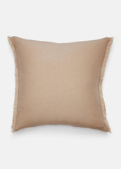Cashmere Reverse Jersey Pillow in Pillows & Blankets - CAMEL | VINCE Women