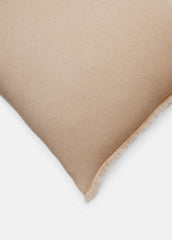 Cashmere Reverse Jersey Pillow in Pillows & Blankets - CAMEL | VINCE Women