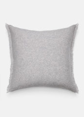 Cashmere Reverse Jersey Pillow in Pillows & Blankets - HEATHER GREY | VINCE Women