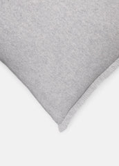 Cashmere Reverse Jersey Pillow in Pillows & Blankets - HEATHER GREY | VINCE Women
