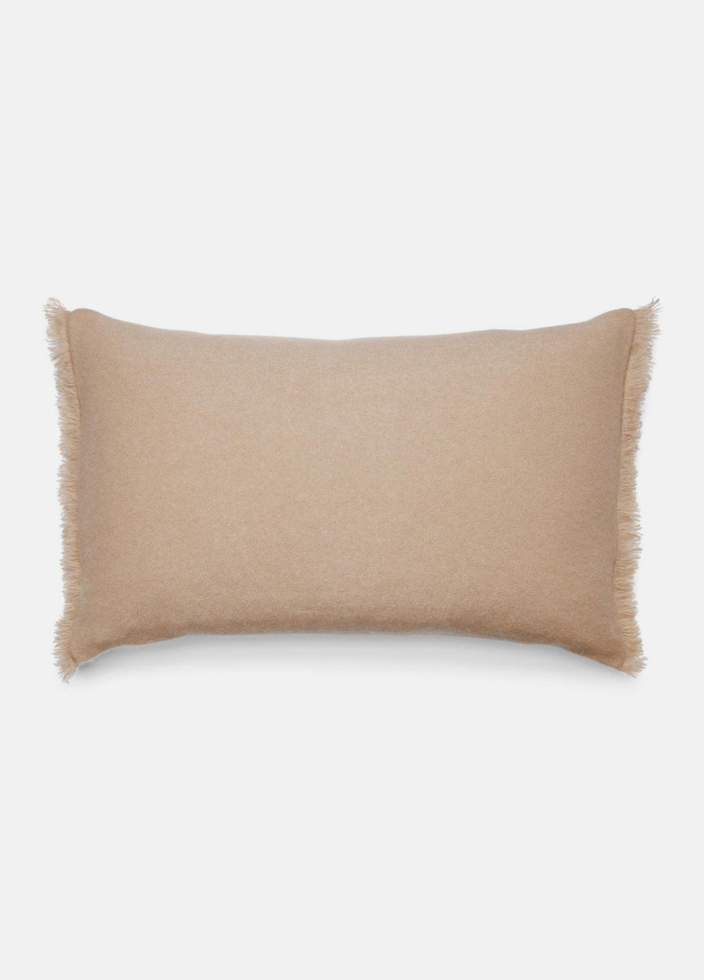 Cashmere Reverse Jersey Rectangle Pillow in Pillows & Blankets - CAMEL | VINCE Women