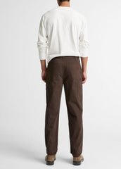 Owen Athletic Stretch-Cotton Utility Pant in Trousers - MISSION | VINCE Men