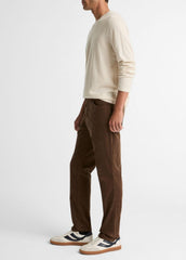 Dylan Slim 5-Pocket Stretch-Cotton Corduroy Pant in Trousers - LIGHT MISSION | VINCE Men
