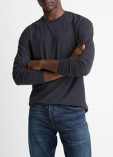 Triblend Jersey Long-Sleeve T-Shirt in Long Sleeve - COASTAL BLUE | VINCE Men