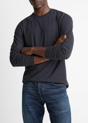 Triblend Jersey Long-Sleeve T-Shirt in Long Sleeve - COASTAL BLUE | VINCE Men