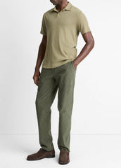 Owen Athletic Stretch-Cotton Pant in Trousers - SYCAMORE | VINCE Men