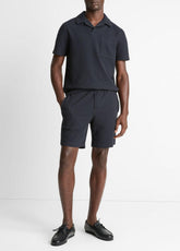 Seersucker-Knit Stretch-Cotton Short in Shorts - COASTAL BLUE | VINCE Men