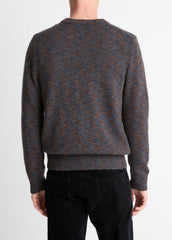 Multi-Mix Alpaca-Merino Wool Sweater in Crew Neck - COASTAL COMBO | VINCE Men