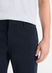 Dylan Slim Cotton Chino Pant in Trousers - COASTAL BLUE | VINCE Men