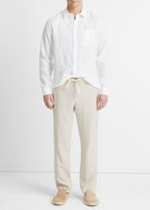 Lightweight Hemp Pant in Trousers - PUMICE ROCK | VINCE Men