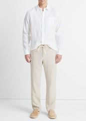 Lightweight Hemp Pant in Trousers - PUMICE ROCK | VINCE Men