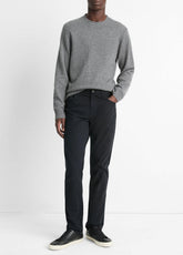 Dylan Slim 5-Pocket Peached Stretch-Cotton Pant in Trousers - BLACK | VINCE Men