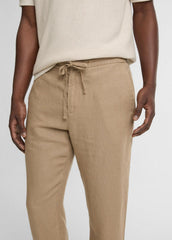 Lightweight Hemp Pant in Trousers - TEAK | VINCE Men