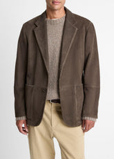 Suede Blazer in Blazers - DOWNTOWN | VINCE Men
