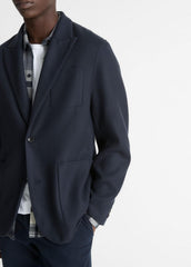 Italian Splittable Wool-Blend Blazer in Jackets & Outerwear - COASTAL BLUE | VINCE Men