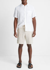 Hemp Drawstring Short in Shorts - PUMICE ROCK | VINCE Men