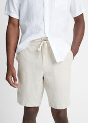 Hemp Drawstring Short in Shorts - PUMICE ROCK | VINCE Men