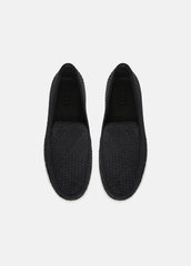Sonoma Woven Suede Loafer in Loafers - COASTAL BLUE | VINCE Men