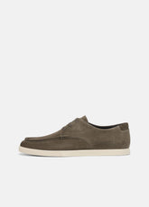 Spencer Suede Oxford in Loafers - DARK ROAST | VINCE Men