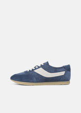 LA Suede & Leather Runner Sneaker in Sneakers - HEATHER RIPPLE/HORCHATA | VINCE Men