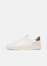 Peyton Leather Lace-Up Sneaker in Sneakers - CHALK WHITE | VINCE Men