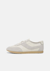 LA Leather & Suede Runner Sneaker in Sneakers - HORCHATA/PEBBLE WHITE | VINCE Men