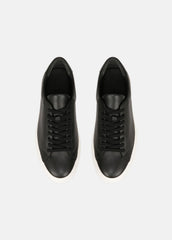 Fulton Leather Sneaker in Sneakers - BLACK | VINCE Men