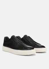 Lakewood Leather Sneaker in Sneakers - BLACK | VINCE Men