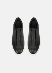 Lakewood Leather Sneaker in Sneakers - BLACK | VINCE Men