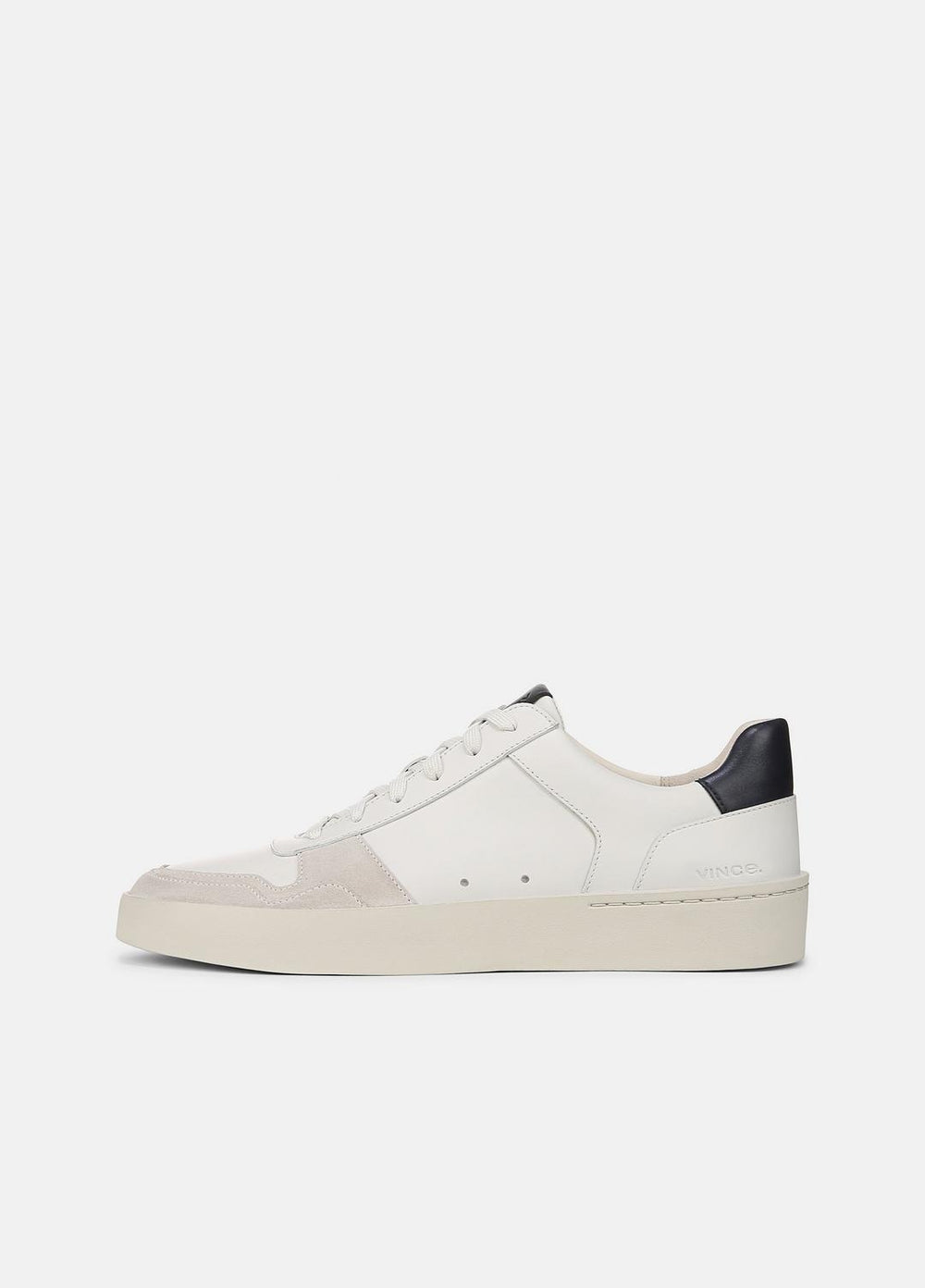 Peyton Leather Sneaker in Sneakers - CHALK WHITE/HORCHATA/NIGHT BLUE | VINCE Men