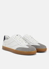 Oasis Leather Sneaker in Sneakers - CHALK WHITE | VINCE Men