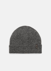 Donegal Cashmere Beanie in Scarves & Hats - HEATHER CHARCOAL | VINCE Men