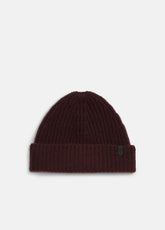 Cashmere Shaker-Stitch Beanie in Scarves & Hats - PORT | VINCE Men