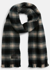 Brushed Plaid Wool Scarf in Scarves & Hats - COUNTRY RACER | VINCE Men