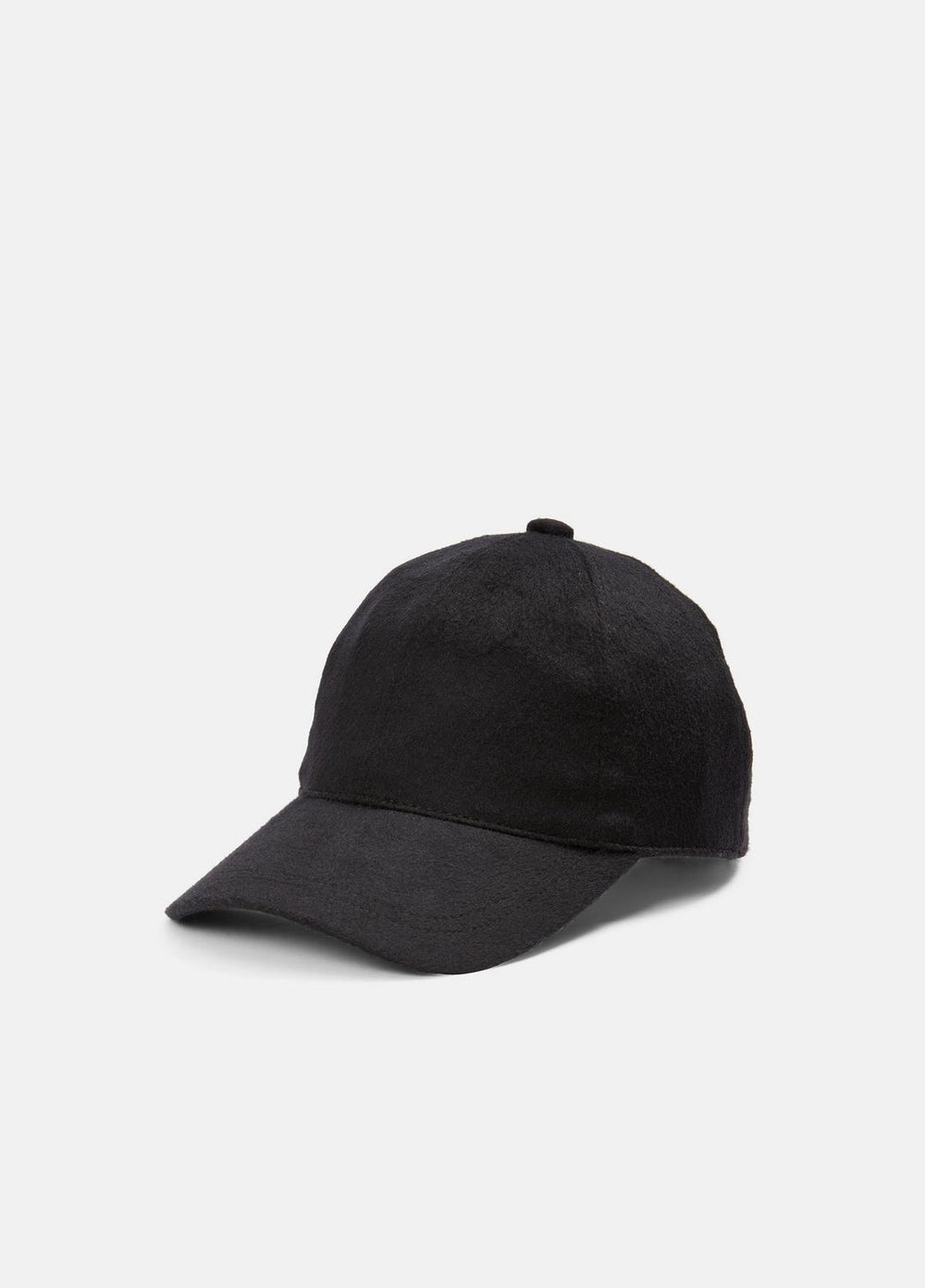 Cashmere Baseball Cap in Scarves & Hats - BLACK | VINCE Men