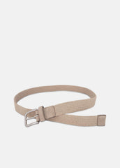 Men's 32mm Stretch-Woven Belt in Belts - SANDSTORM | VINCE Men