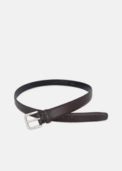 Men’s 30mm Stitched Leather Belt in Belts - CACAO BROWN | VINCE Men