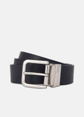 Men’s 32mm Reversible Leather Belt in Belts - BLACK | VINCE Men