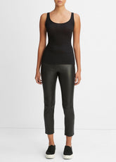 Scoop Neck Tank in Shirts & Tees - BLACK | VINCE Sale